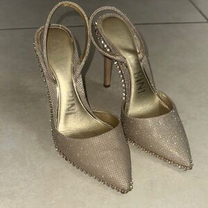 Gianni Bini - Gold Slingback Heels